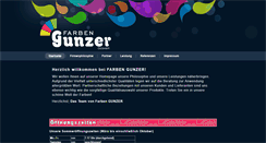Desktop Screenshot of farbengunzer.at